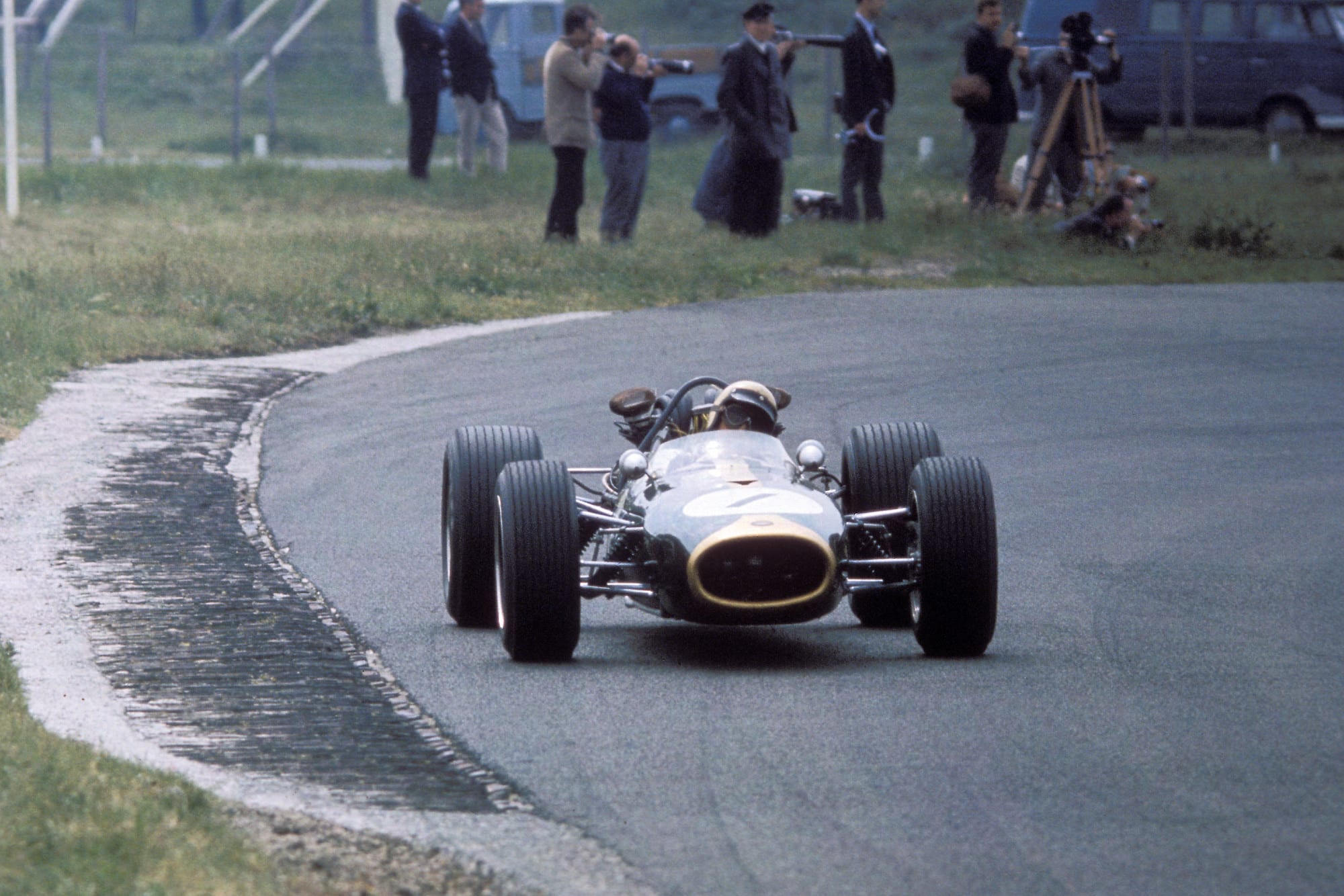 Jack Brabham in the Brabham Repco in 1966