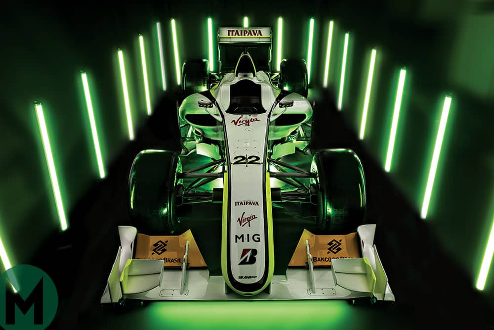 Brawn Gps Double Diffuser Dominator The 2009 Title Winning Machine In