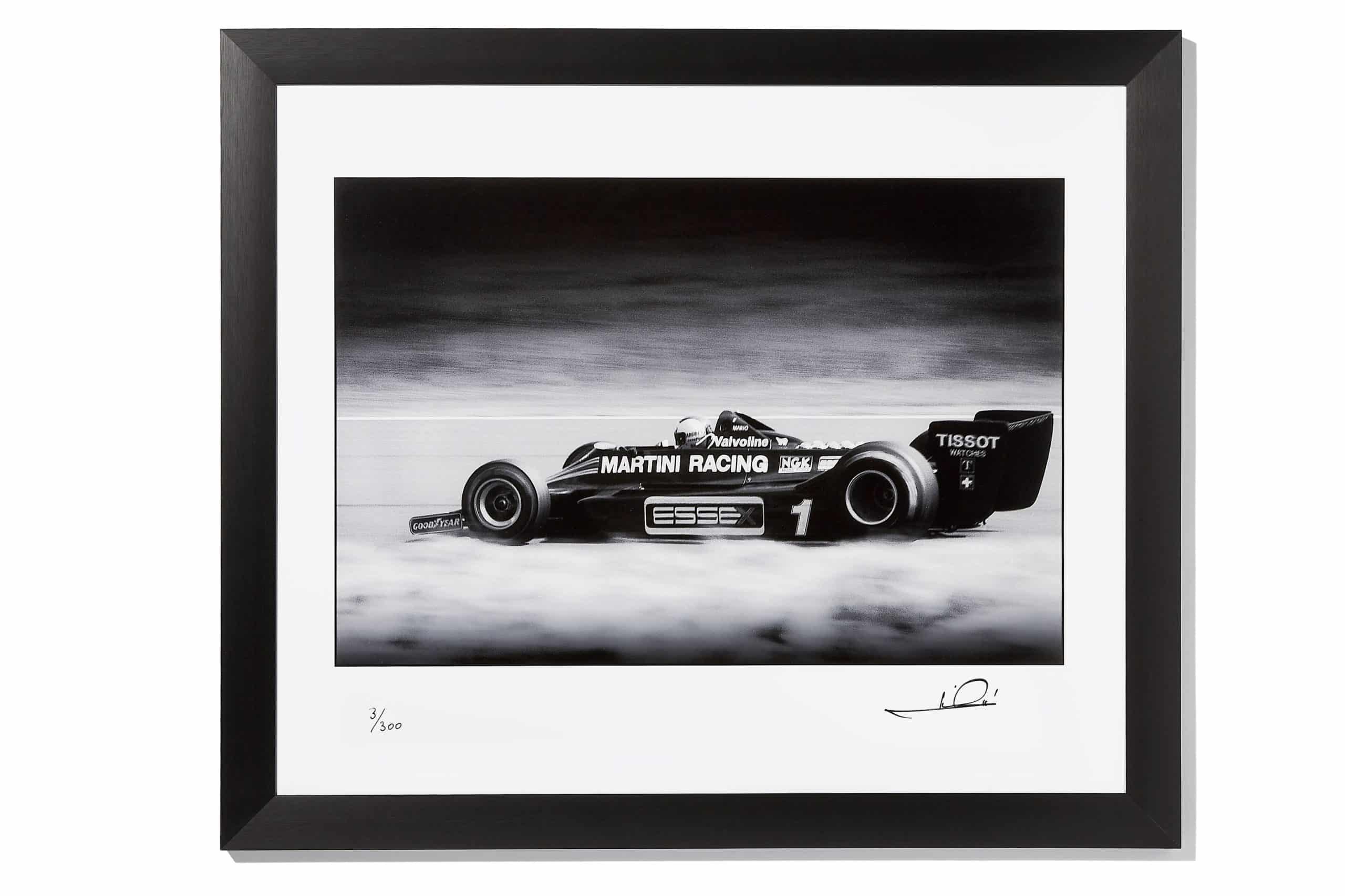 Mario Andretti - Lotus 79 - 1986 | Steve Theo | Limited Edition | Signed by Driver