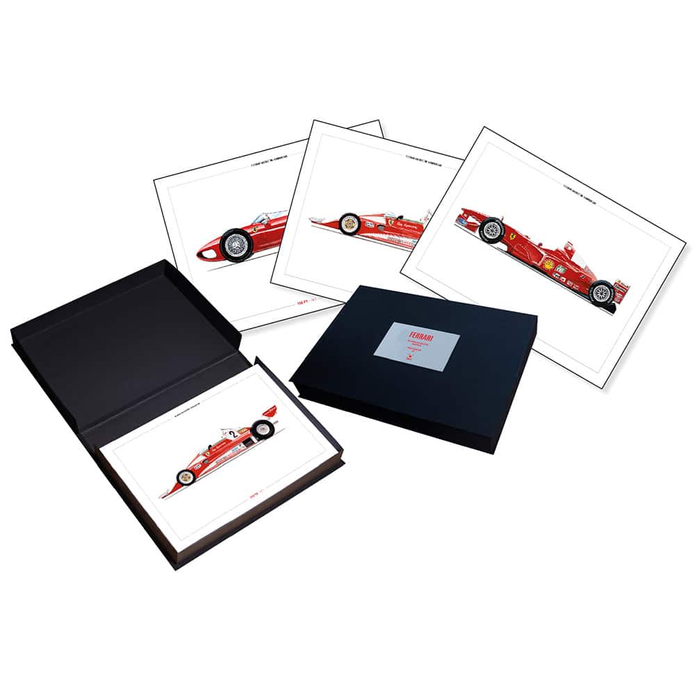 Ferrari - The Single Seaters | Limited Edition print boxset