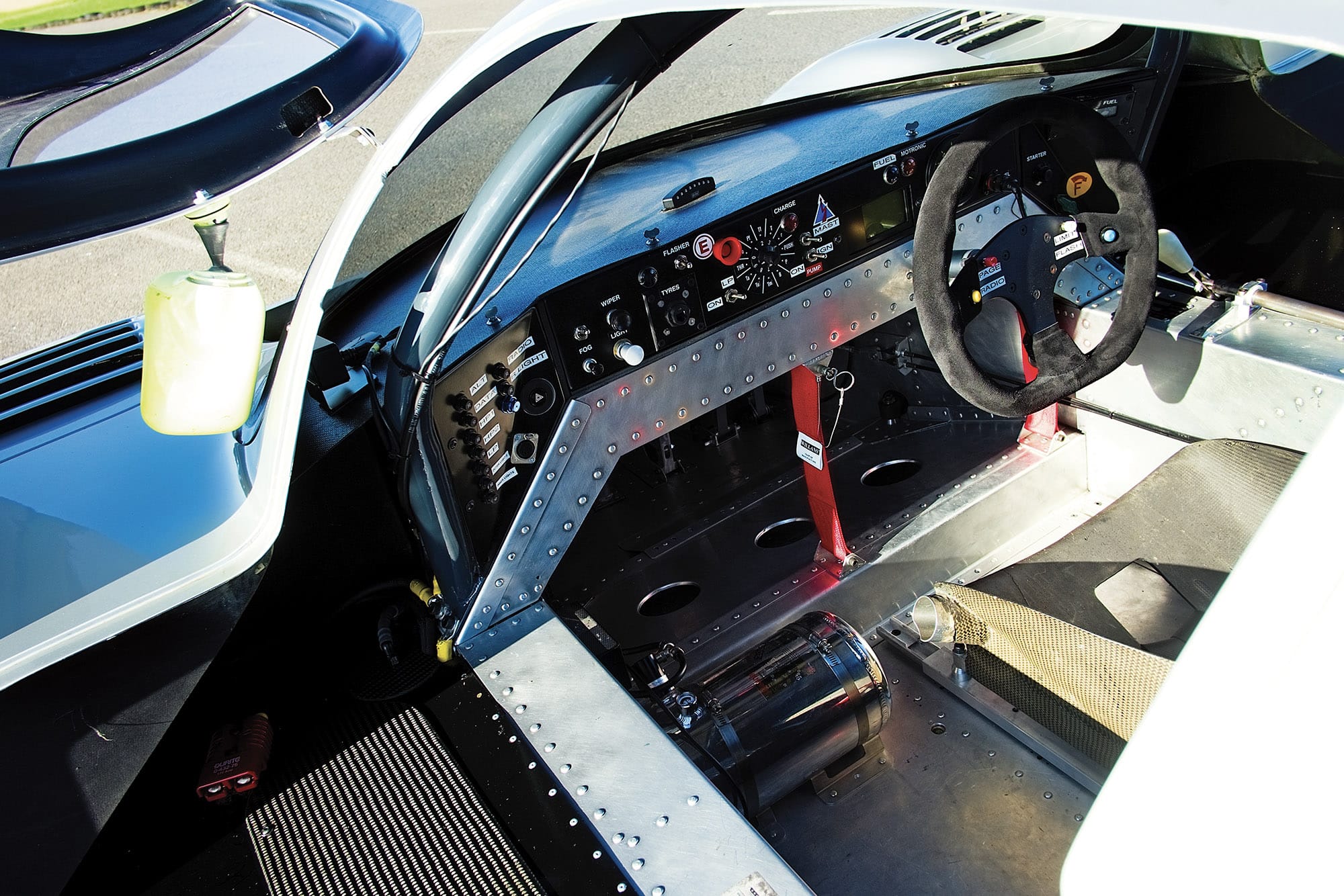 Sauber C9 cockpit