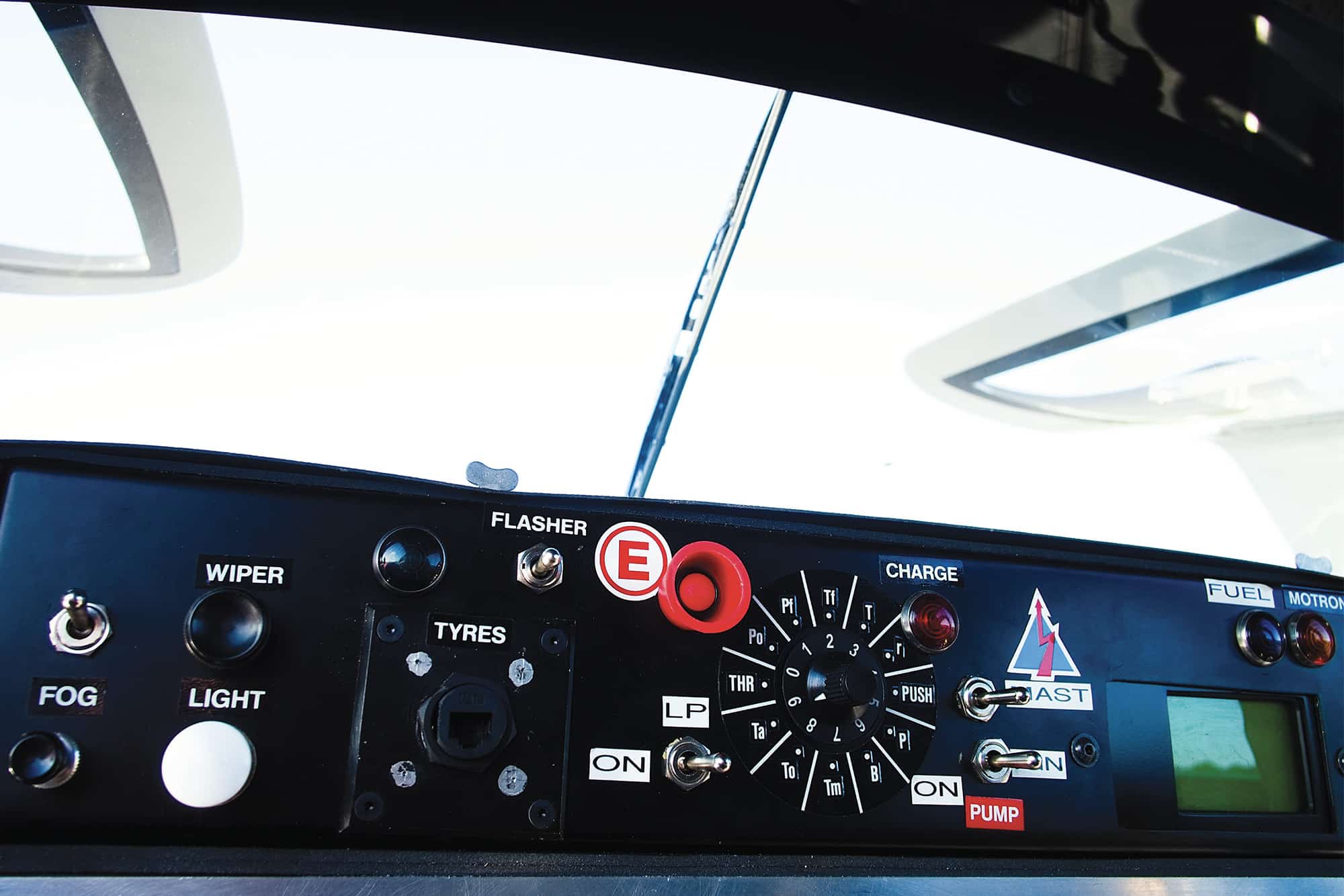 Sauber C9 interior