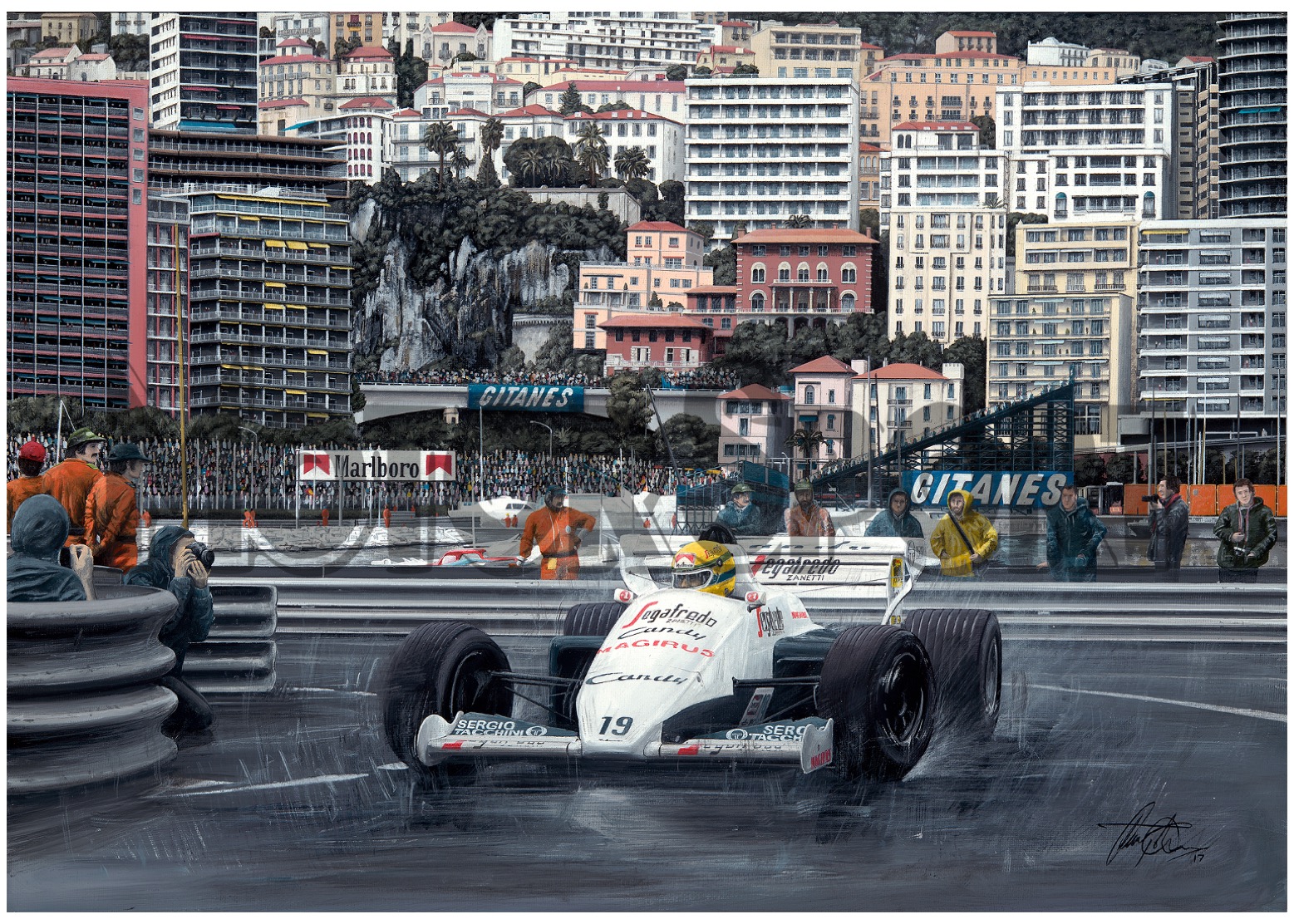 Ayrton Senna - Toleman – 1984 | David Johnson | Limited Edition print