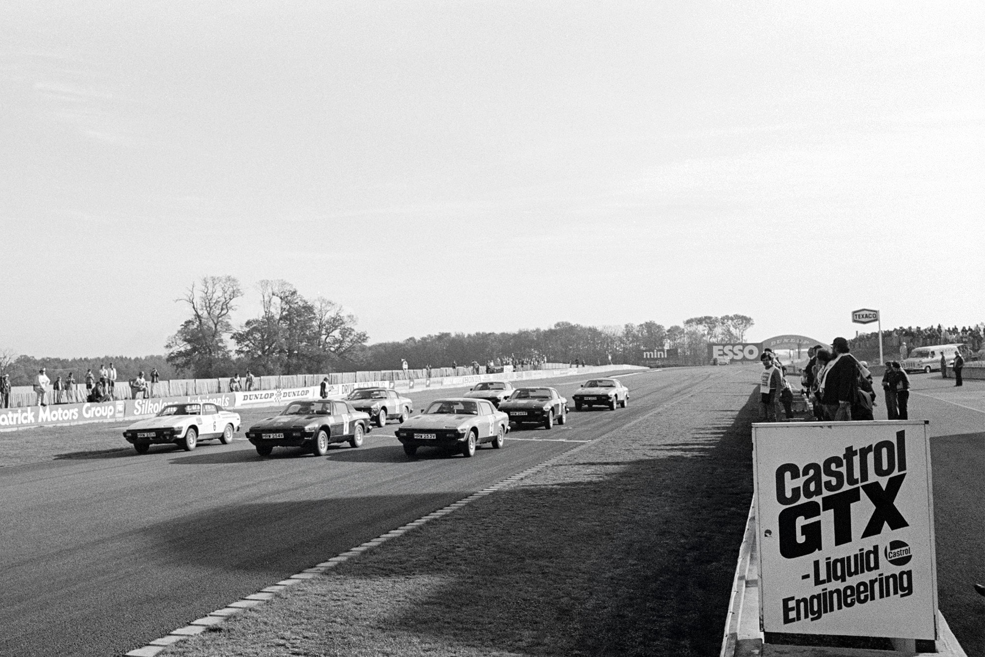 Triumph TR7 rally sprint start