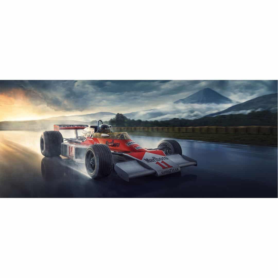 Hunting For Victory | James Hunt - McLaren - 1976 | Automobilist | artwork