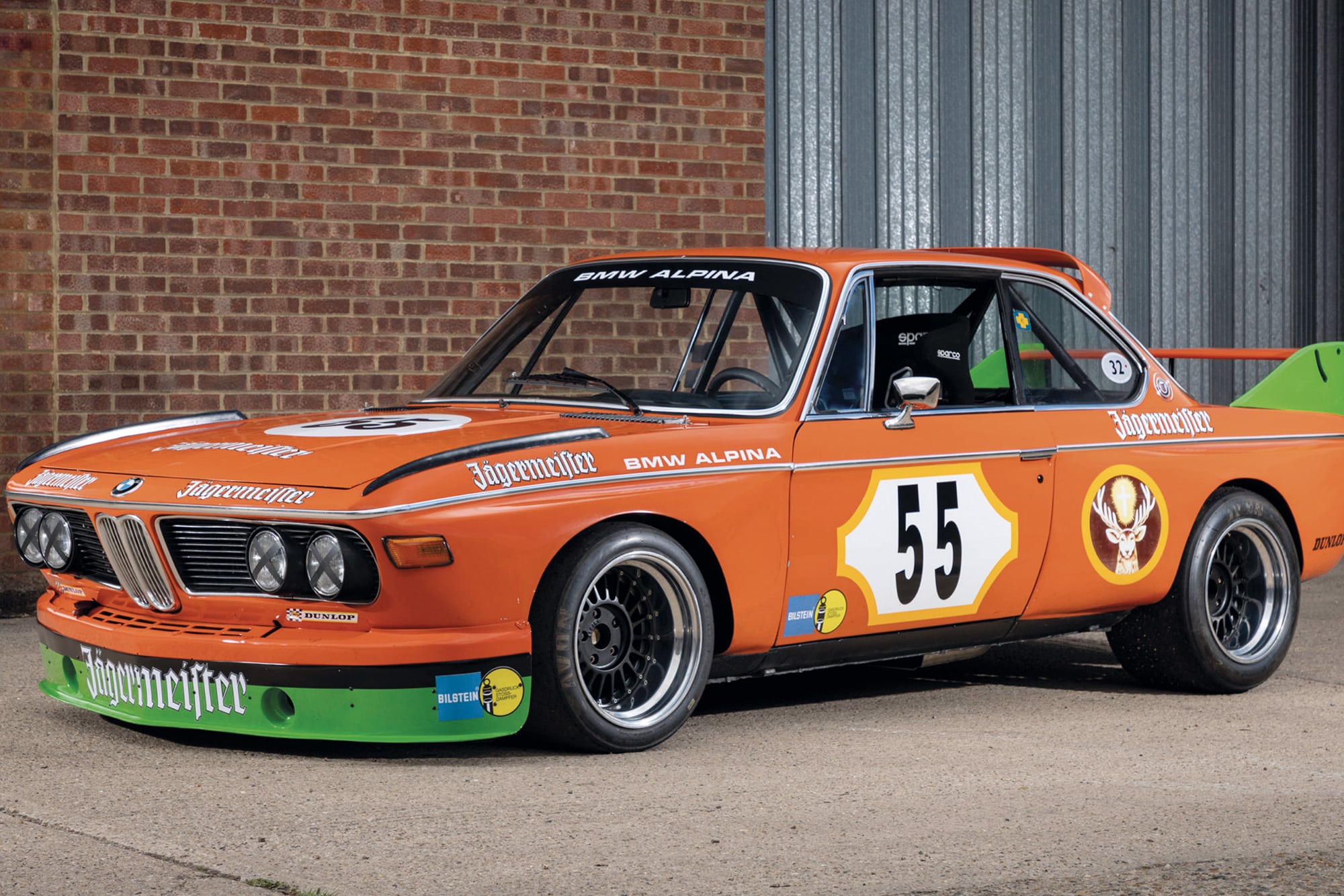 BMW CSL forecourt