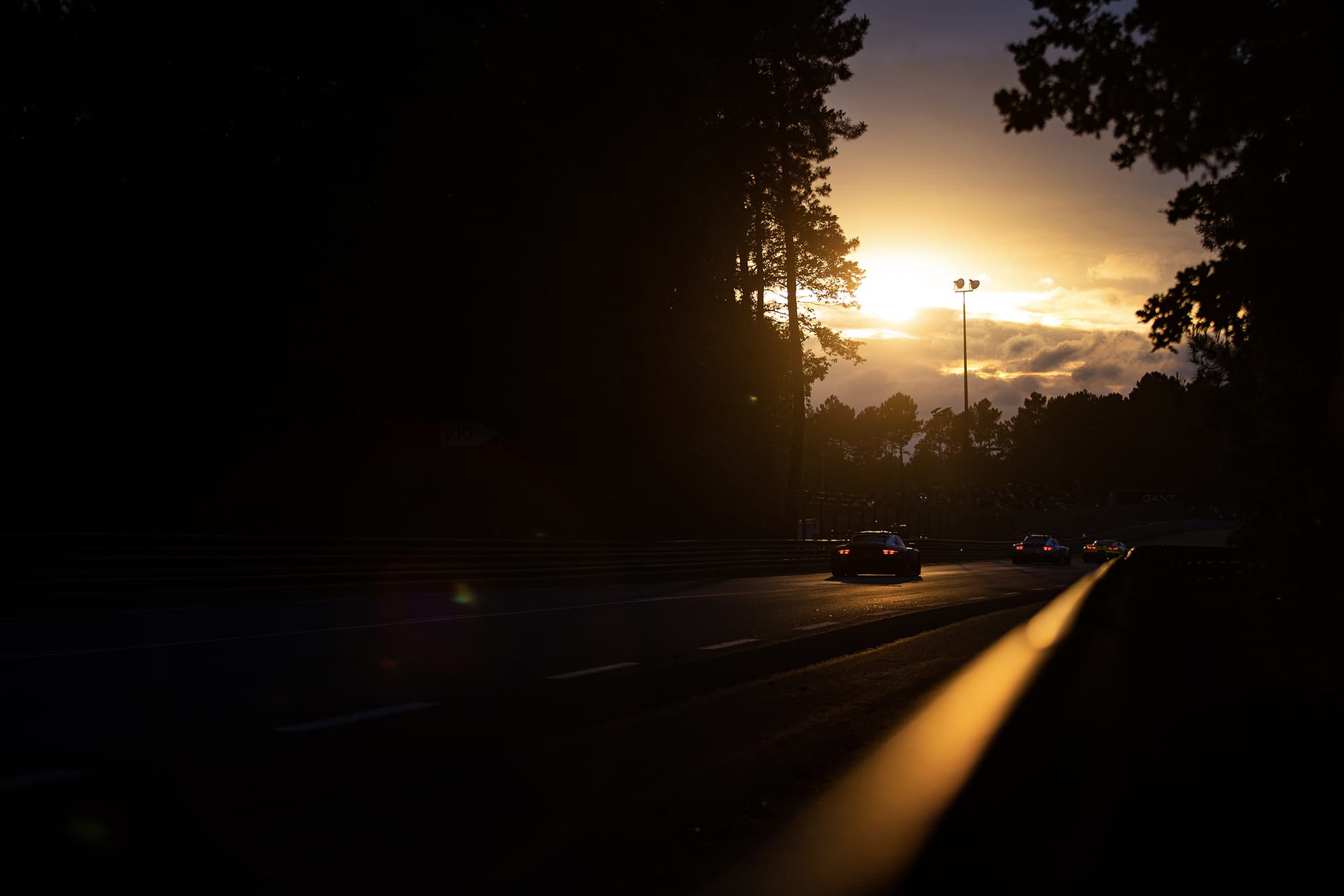 Le Mans 2019 sunset