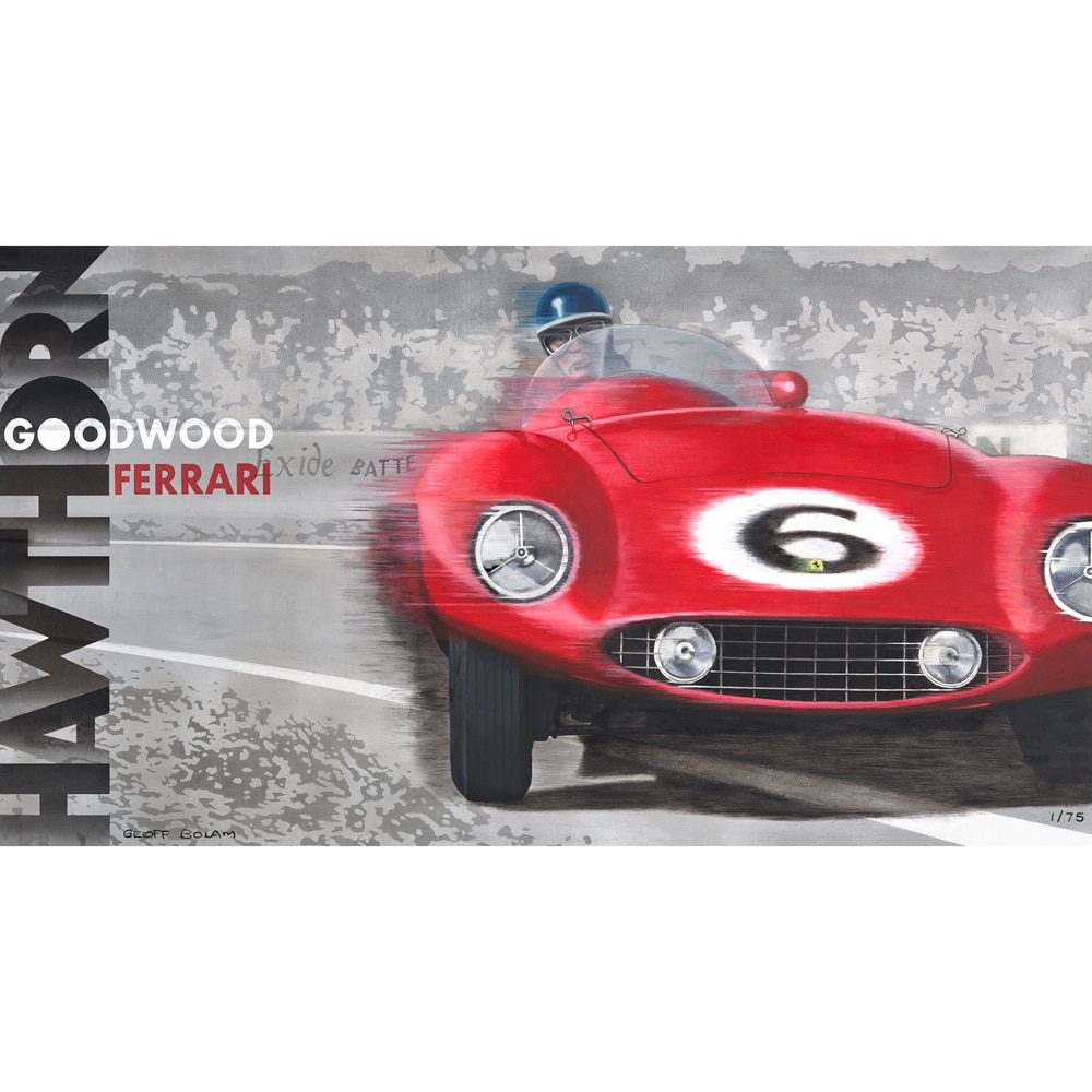 Mike Hawthorn - Ferrari 250 Monza - 1955 | Geoff Bolam | Aluminium Print
