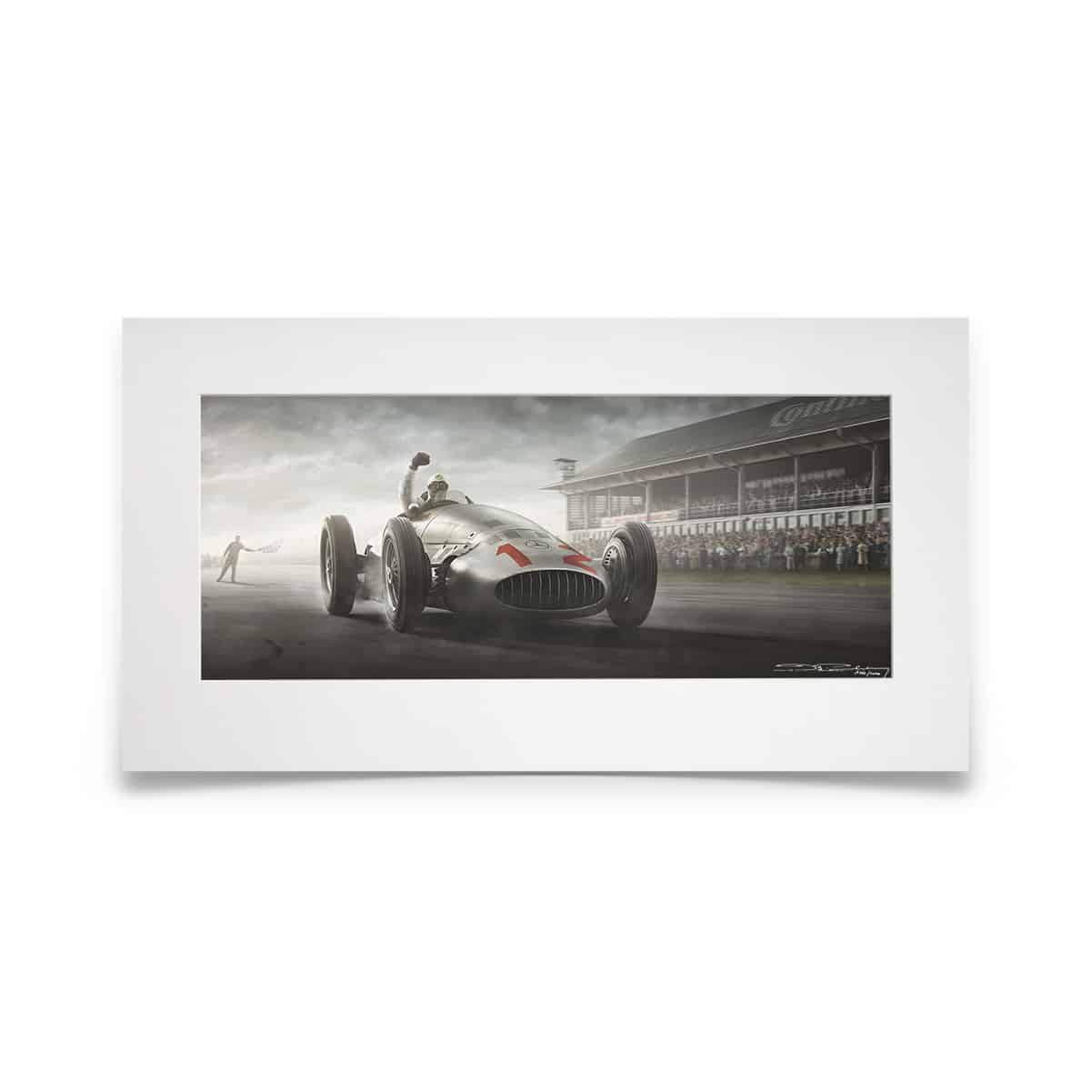 The Fatherland's Finale | Rudolf Caracciola - Mercedes - 1939 | Automobilist | Fine Art