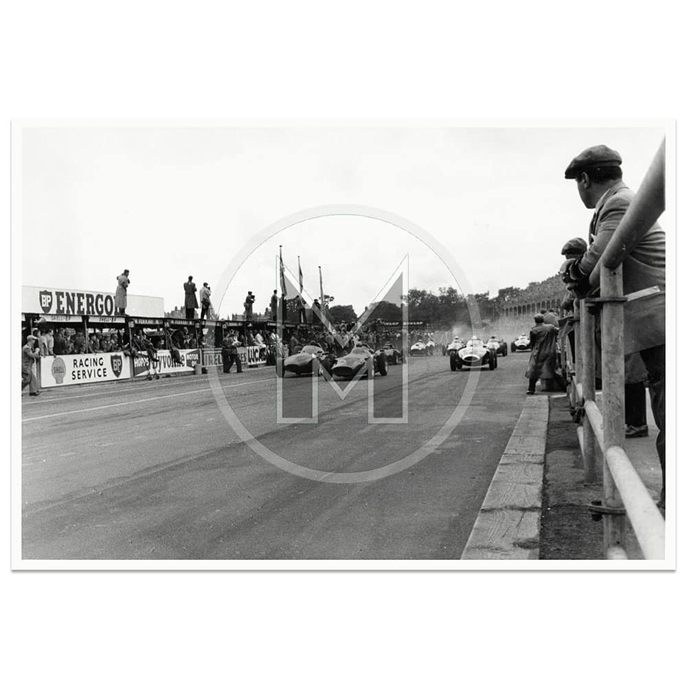 1957 British Grand Prix | Aintree | Startline | By David Lewin | Photograph