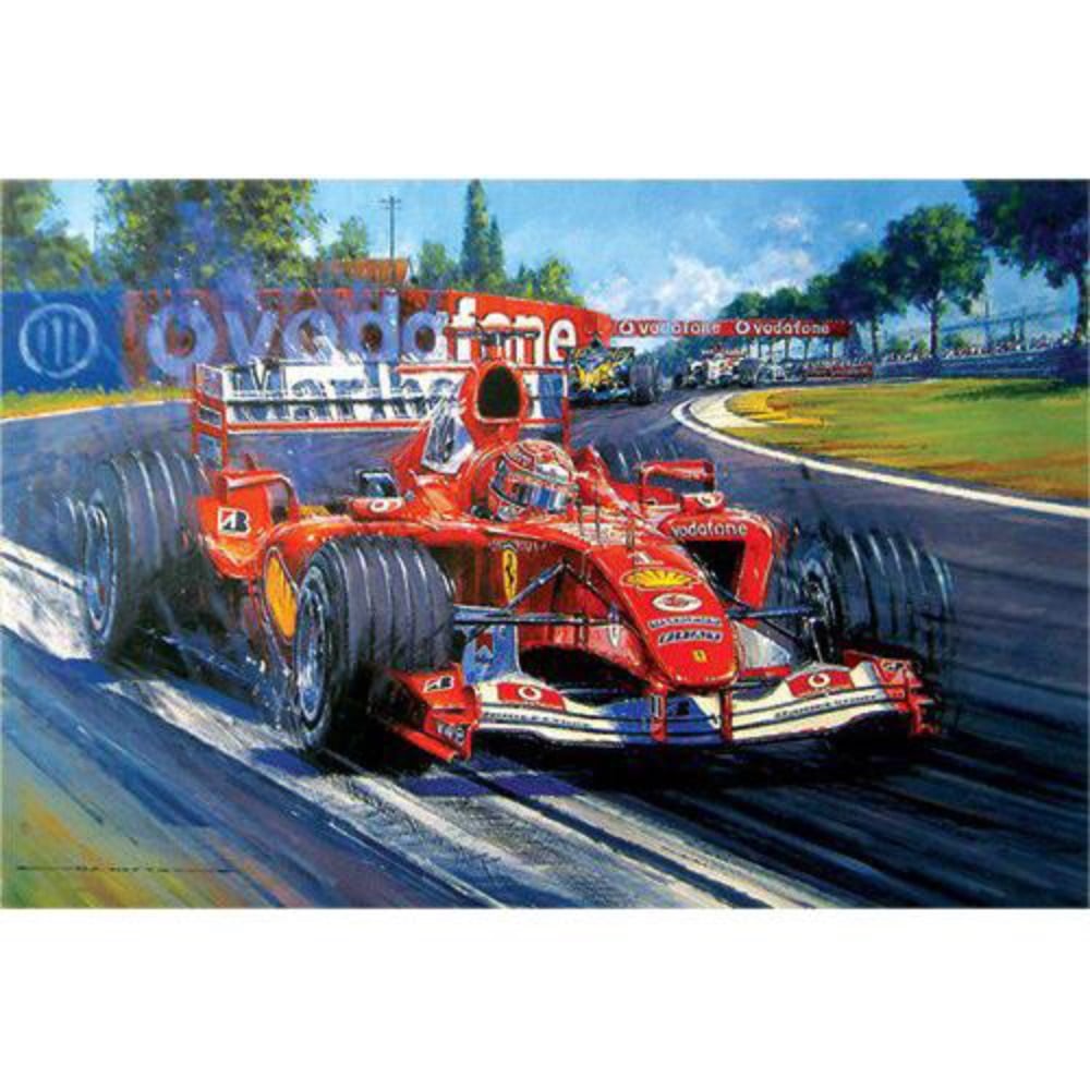 Michael Schumacher Champion Supreme | Nicholas Watts | Signed by Michael Schumacher | Limited Edition Print