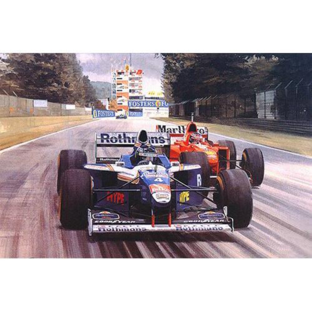 Frentzen's First | Graham Turner | Signed by Heinz-Harald Frentzen | Limited Edition Print