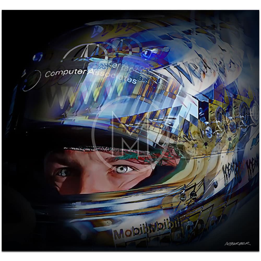 Kimi Raikkonen | McLaren Mercedes | 2002 | Andrew Barber | print