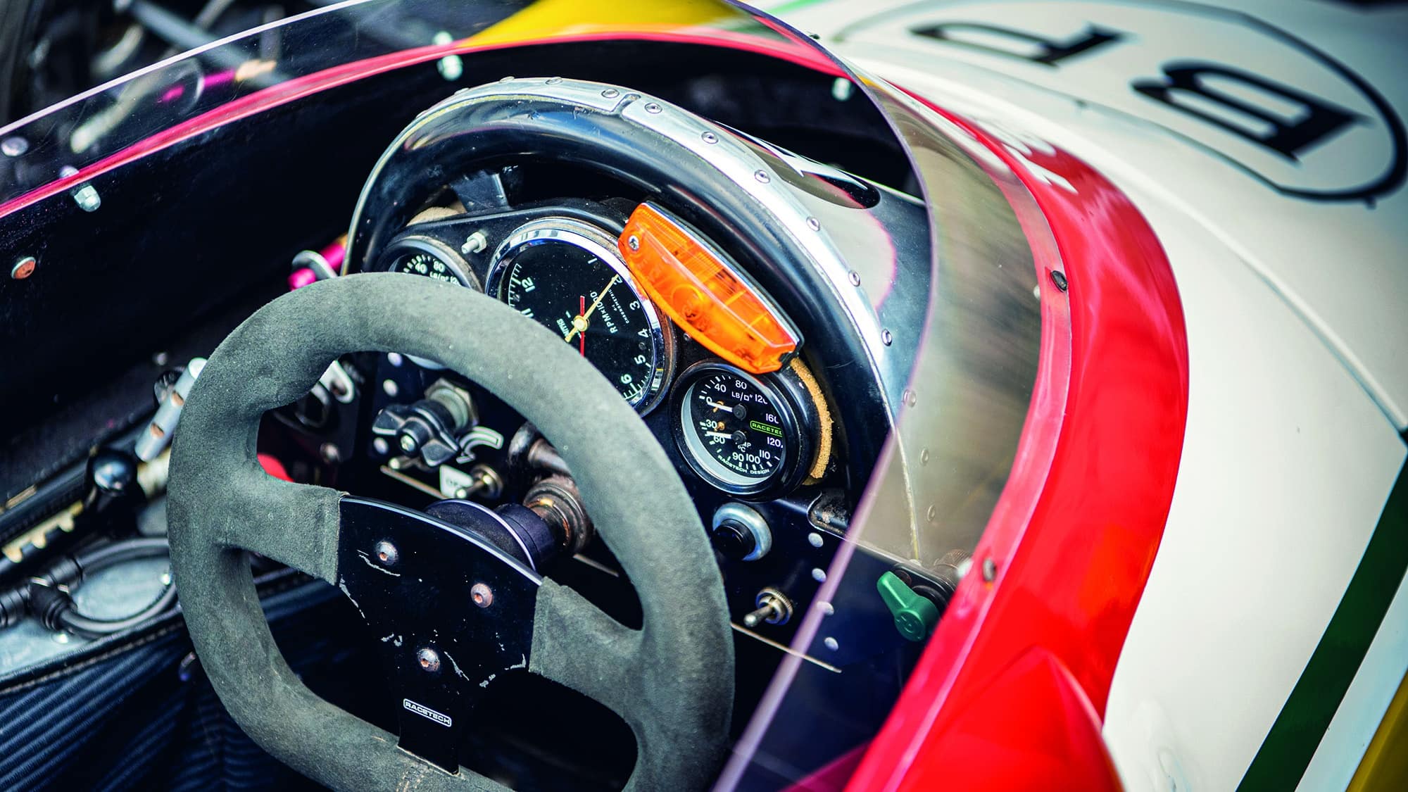 Brian Henton Toleman interior