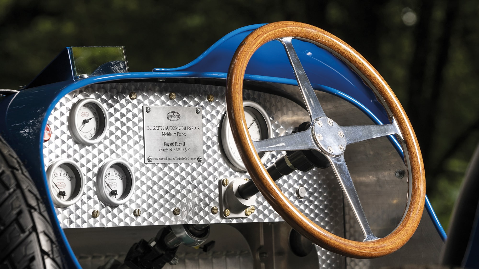 Bugatti Baby interior