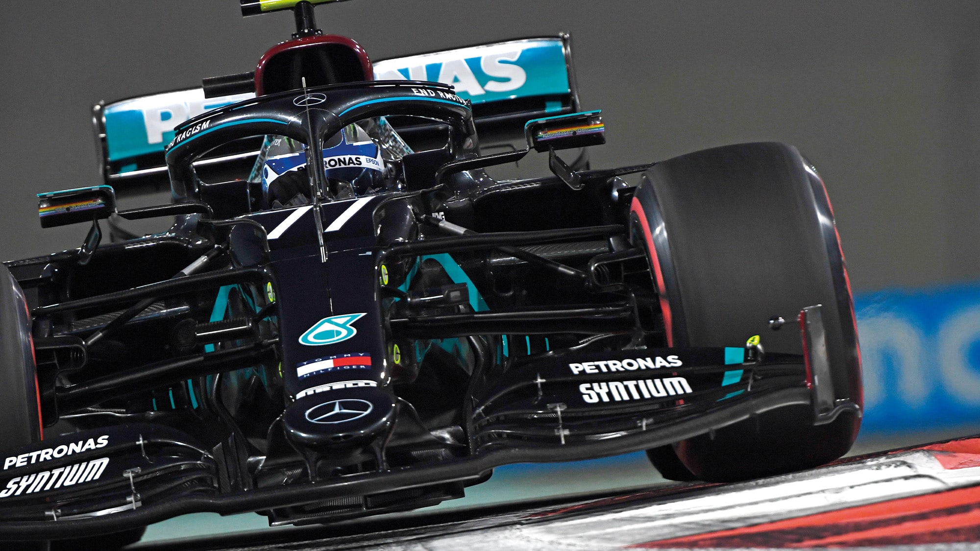 VAltteri Bottas in the 2020 Abu Dhabi GP