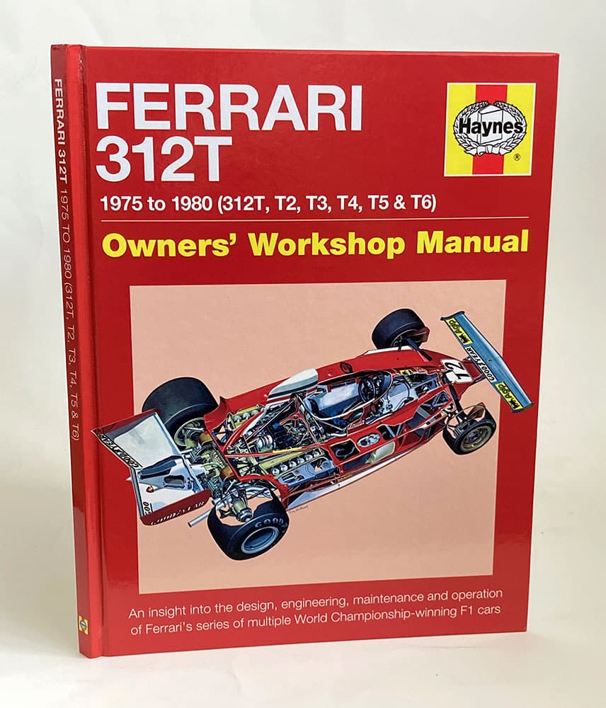 Jody Scheckter signed | Ferrari 312T | Haynes Owners Manual