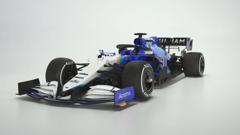 Williams deals f1 car