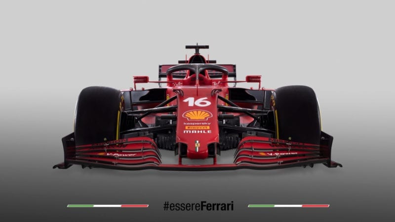 Scuderia Ferrari Formula 1 2021 print by Motorsport Images