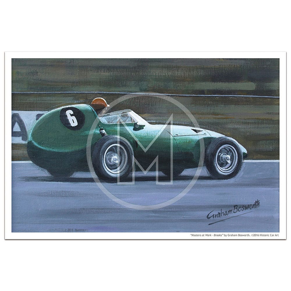 Masters at Work | Brooks and Vanwall | Print By Graham Bosworth