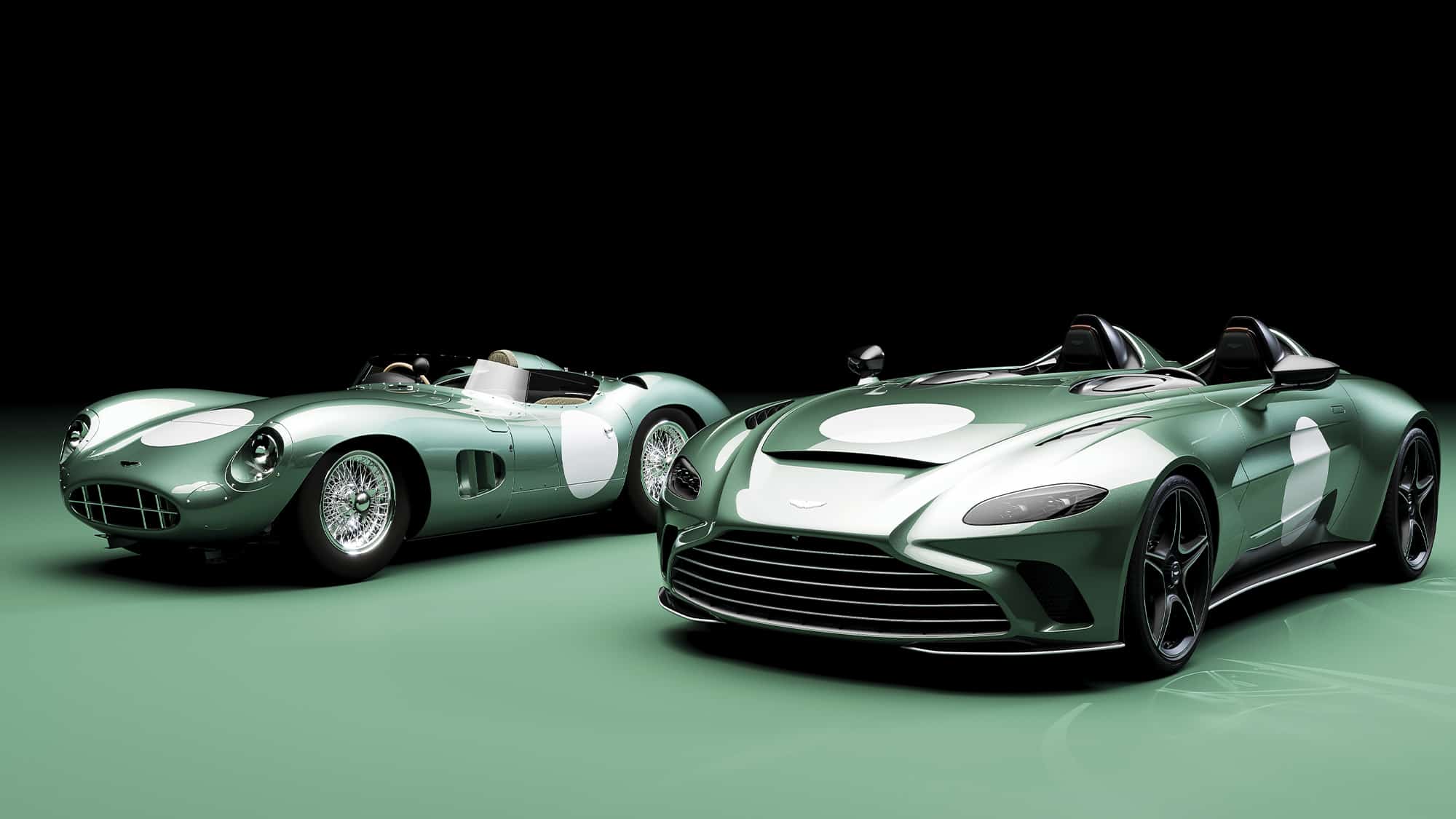 Aston Martin DBR1 Speedster with DBR1