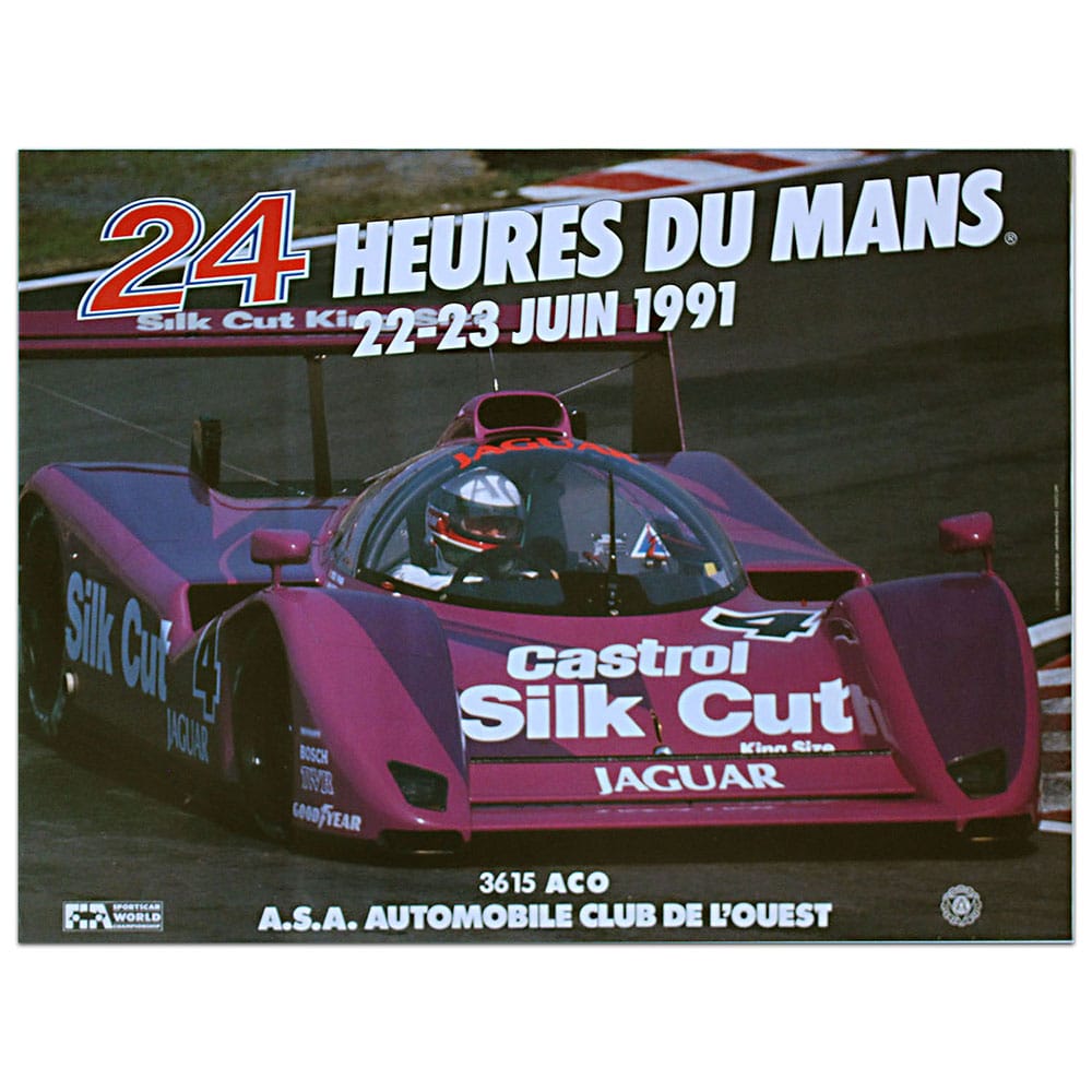 Le Mans 24 Hours 1991 Poster | Original vintage poster