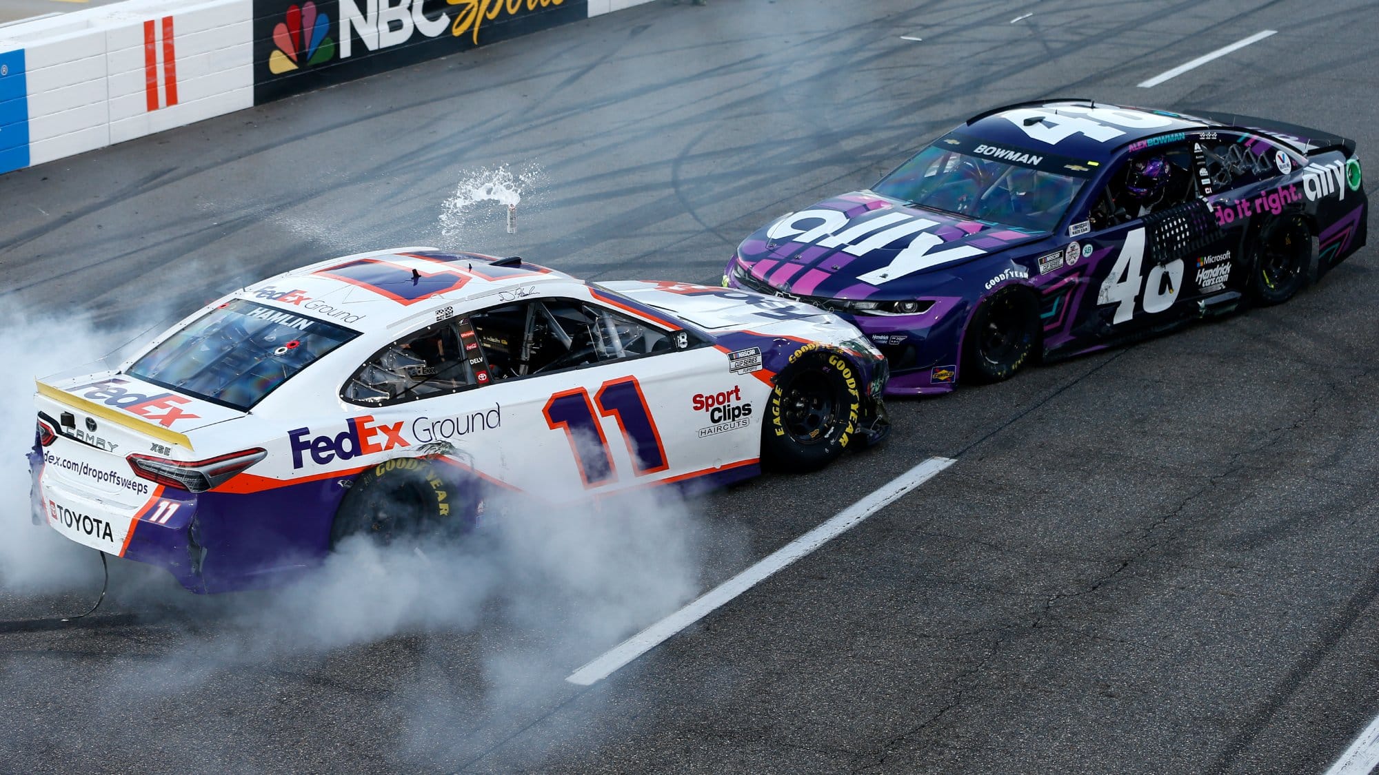 NASCAR Finale Set After Bowman Win As Hamlin Fury Boils Over - Motor ...