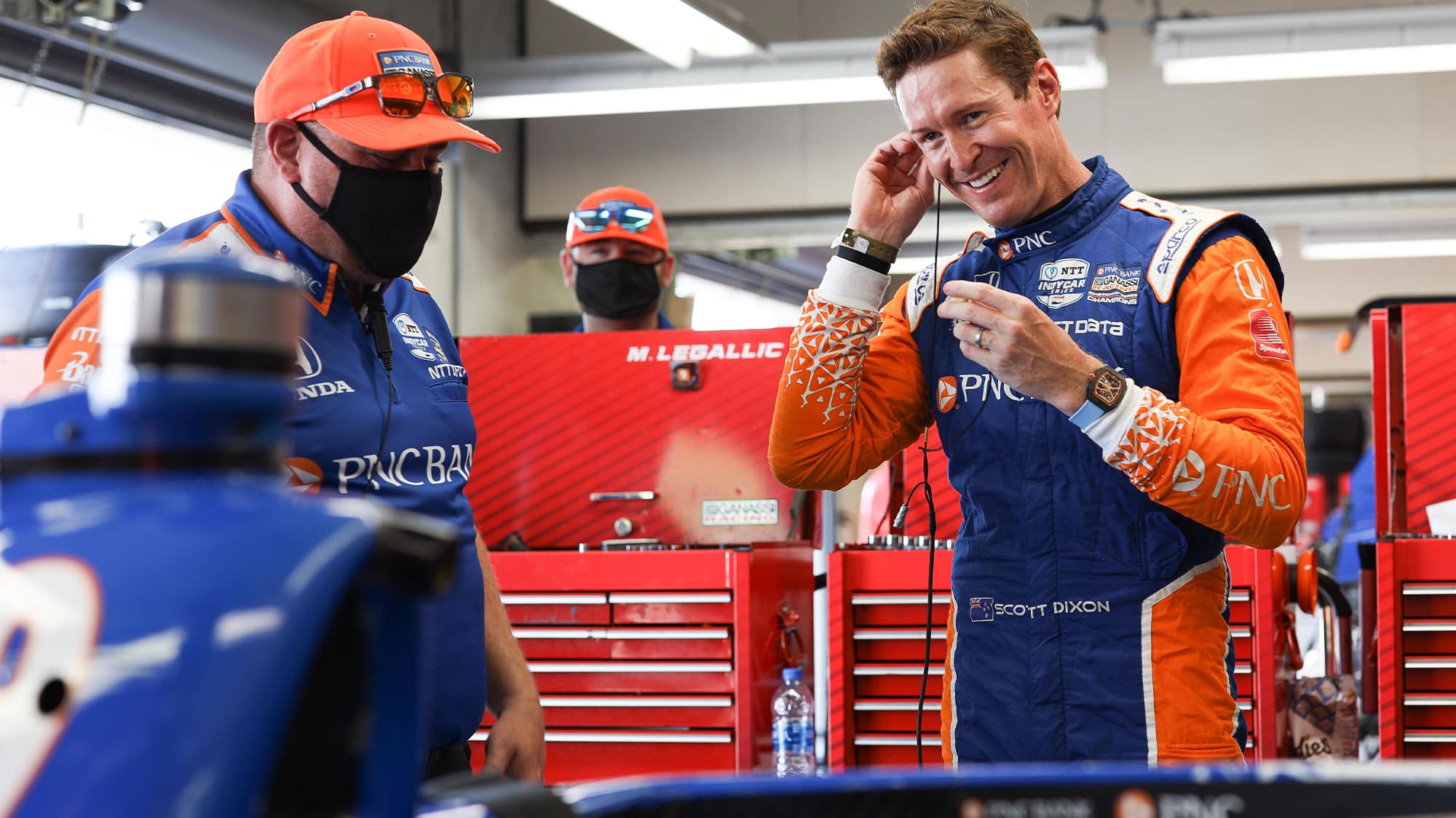 Scott Dixon ahead of the 2020 Indy 500