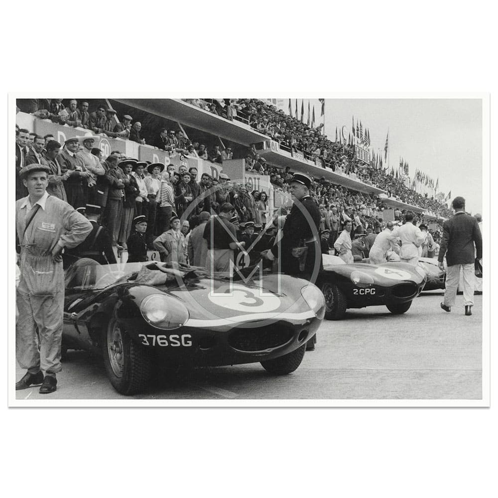 1957 Le Mans 24h | Ecurie Ecosse | Pit Lane | By David Lewin | Photograph