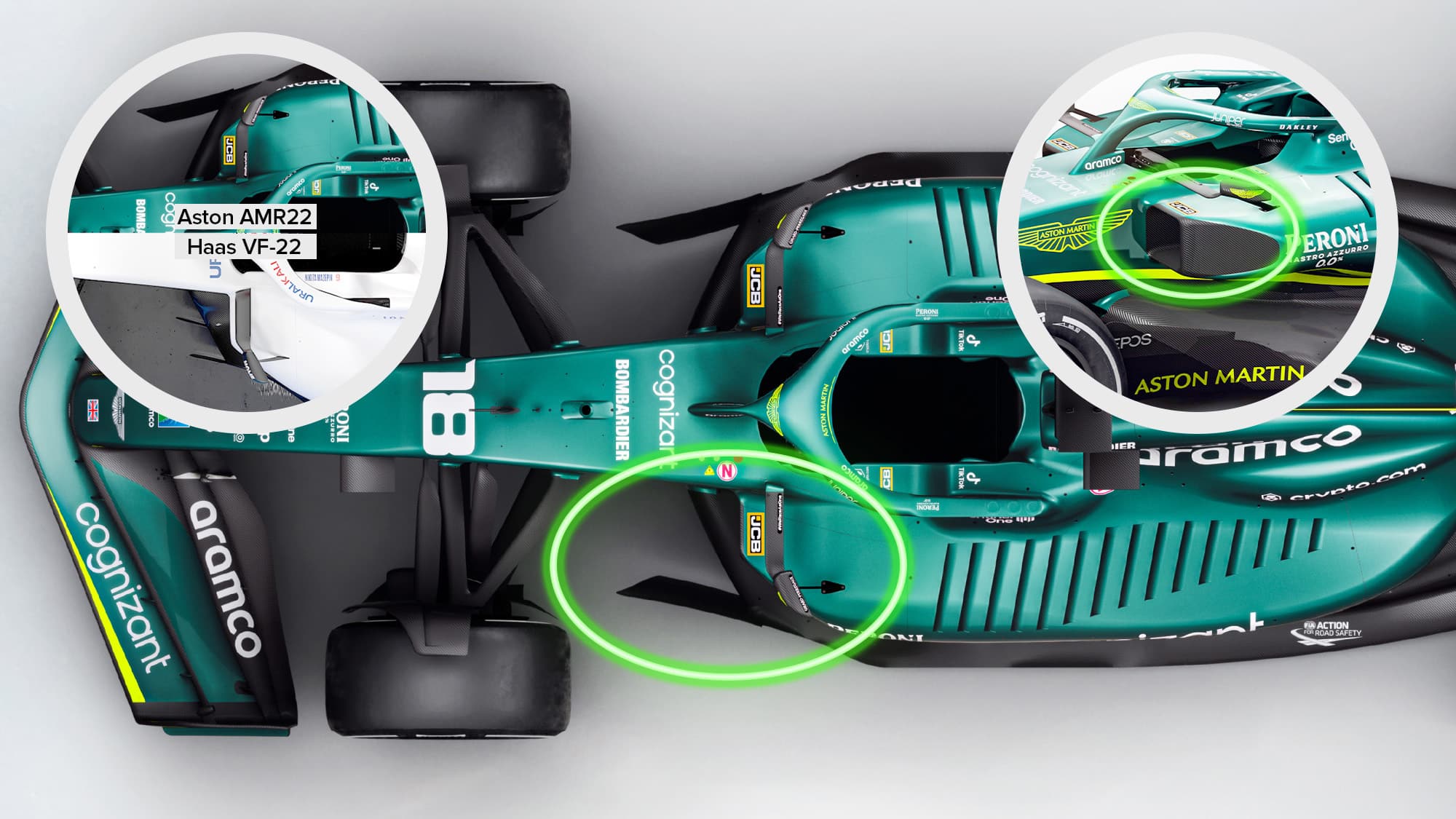 Aston Martin AMR22 sidepod analysis copy