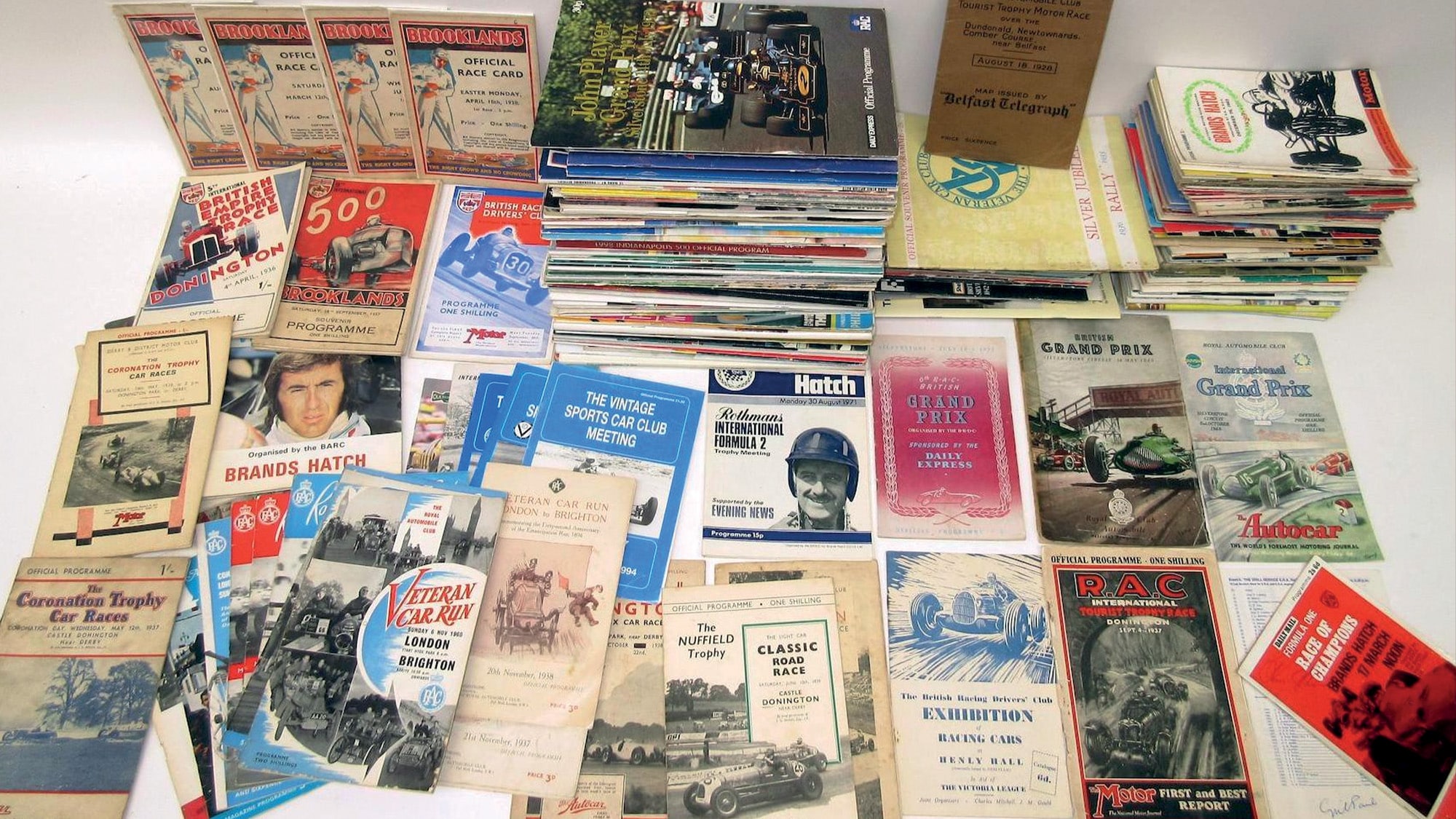 1930s-1960s race programmes
