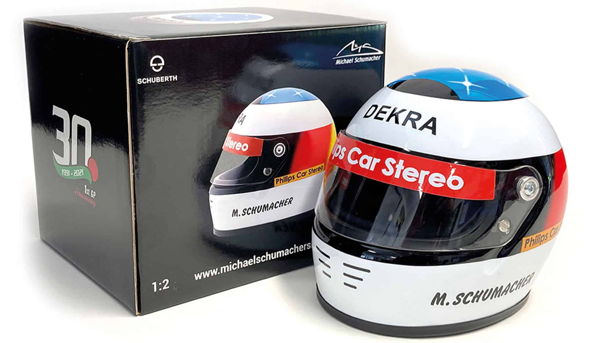 Michael Schumacher replica helmet