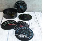 Speedometer coasters