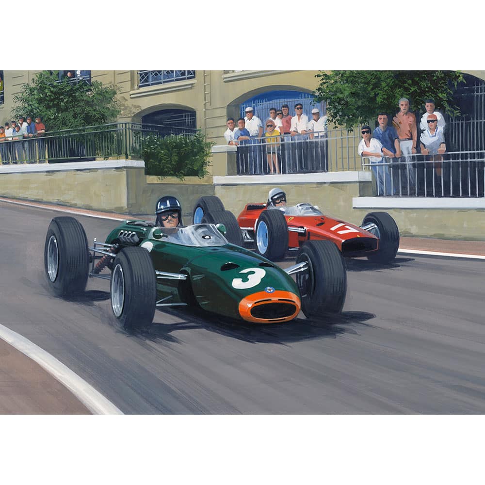 Graham Hill | BRM P216 | 1965 Monaco GP | Limited Edition Print