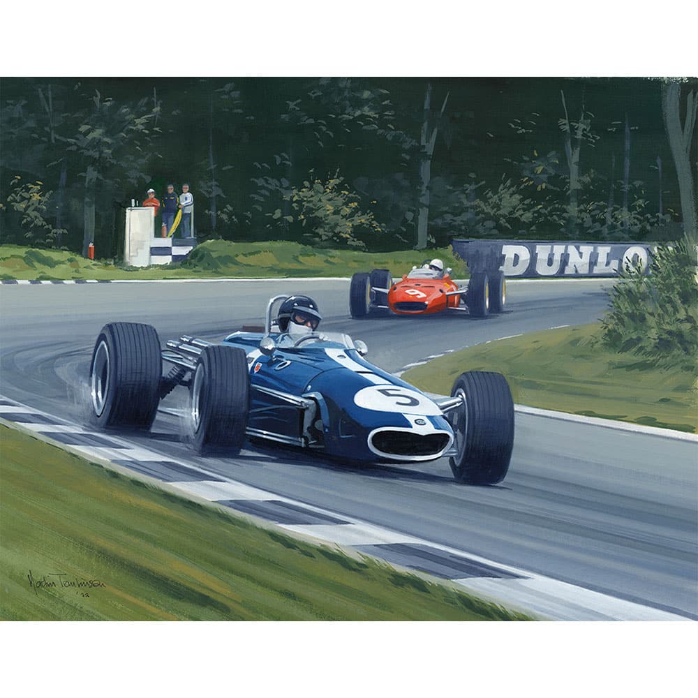 Dan Gurney | Eagle Weslake | 1967 Race of Champions at Brands Hatch | Limited Edition Print