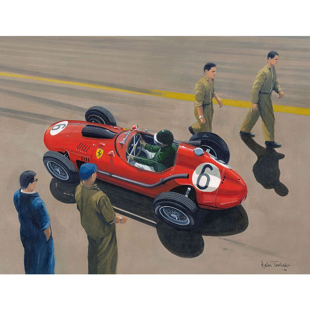 Mike Hawthorn | Ferrari 246 | Moroccan GP 1958 | Limited Edition Print
