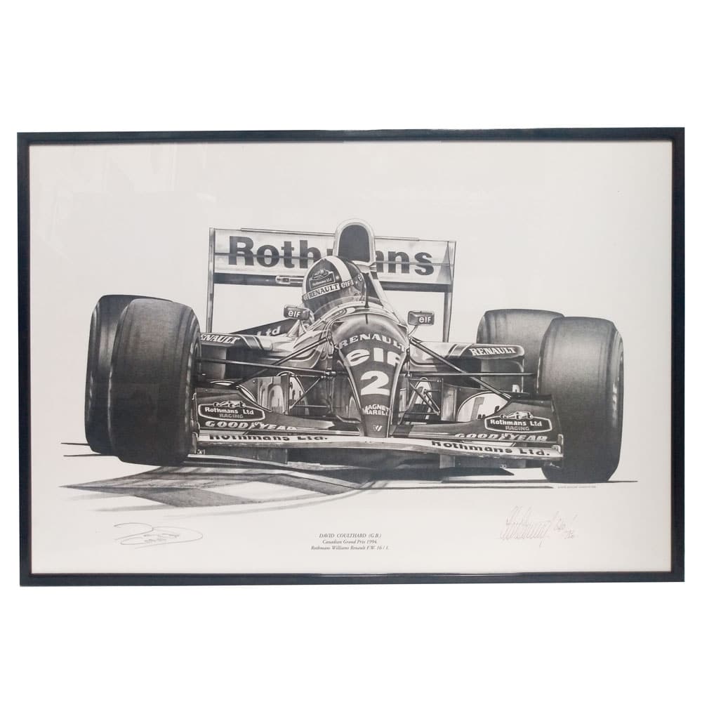 Williams | David Coulthard Print | Signed by David Coulthard | Framed | 1994