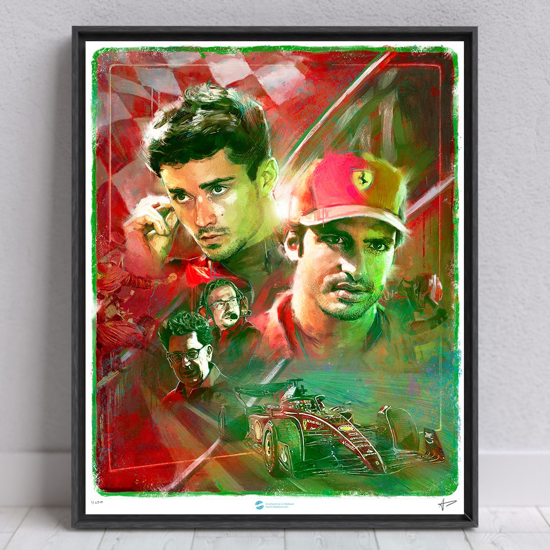 Scuderia Ferrari Wall Art – Limited edition of 250