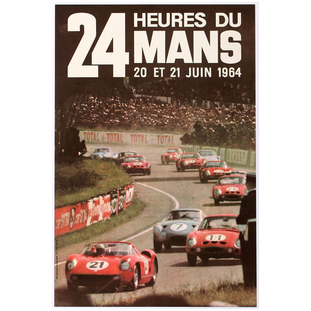 Le Mans 24 Hours 1964 Poster | Original vintage poster