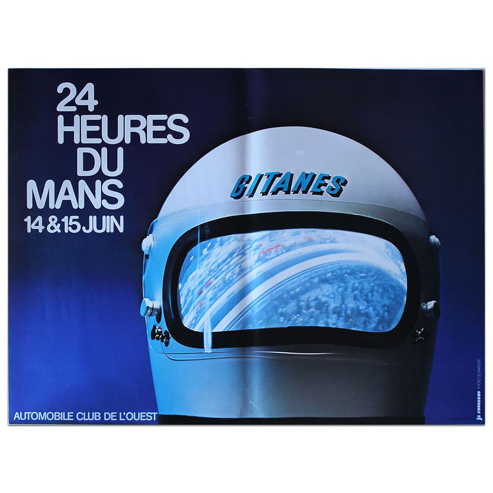 Le Mans 24 Hours 1975 Poster | Original vintage poster