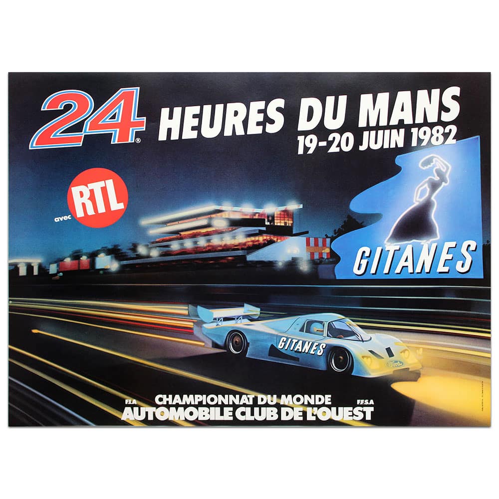 Le Mans 24 Hours 1982 Poster | Original vintage poster