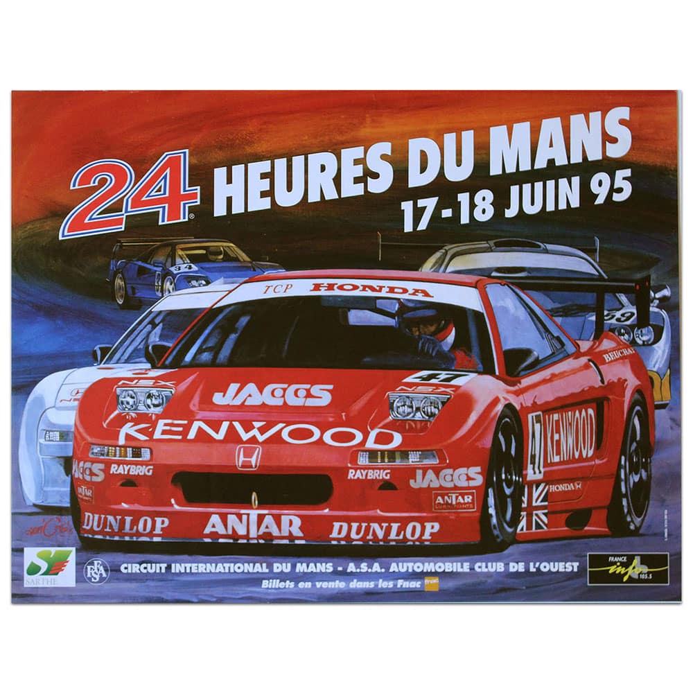 Le Mans 24 Hours 1995 Poster | Original vintage poster