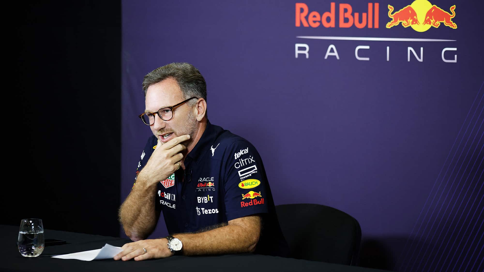 Christian Horner menjawab pertanyaan tentang pelanggaran batas biaya F1 Red Bull