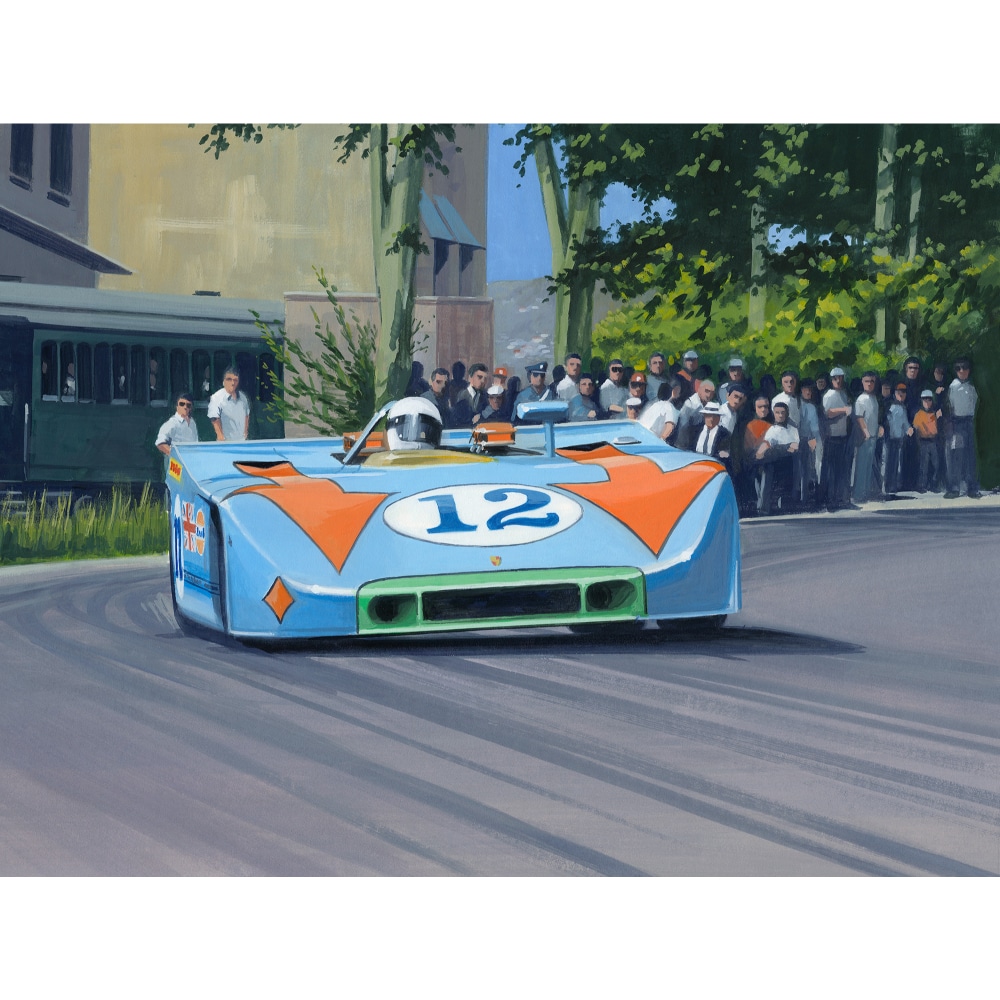 Brian Redman | Porsche 908 | 1970 Targa Florio | Martin Tomlinson | Limited Edition Print