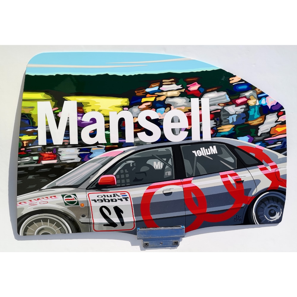 Nigel Mansell Mondeo BTCC | Joel Clark | Original Artwork