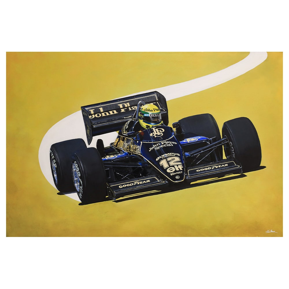 Senna 97T | Original Painting | By James Stevens