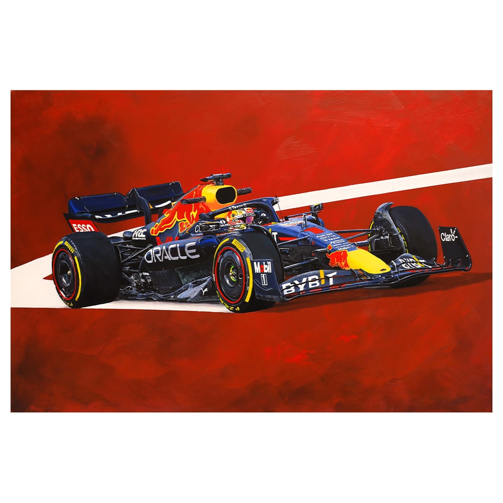 Verstappen 22 | Limited Edition Giclée Print | By James Stevens