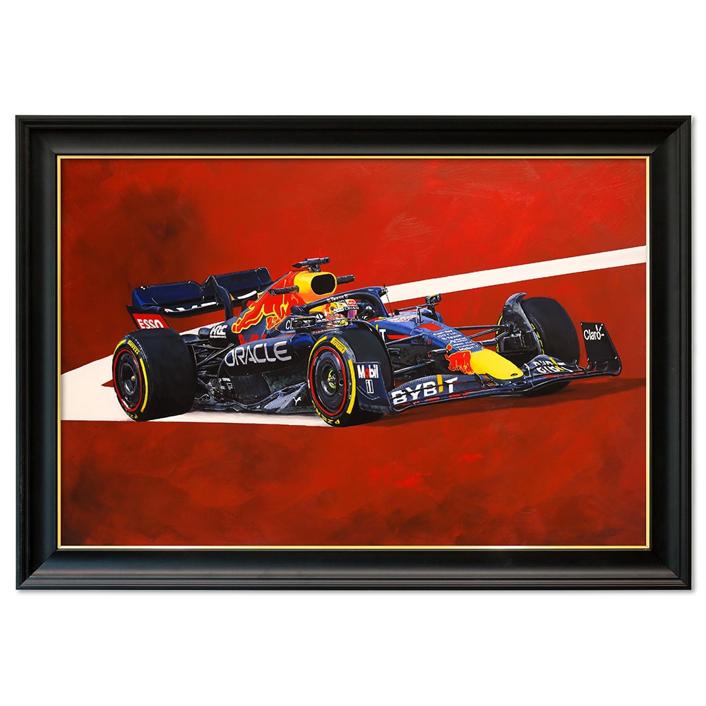 Verstappen 22 | Original Painting | By James Stevens