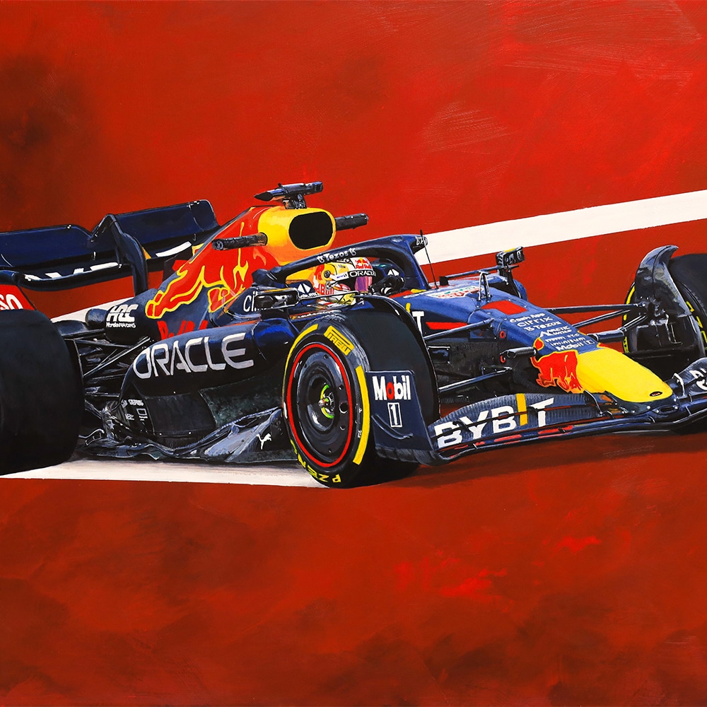 Max Verstappen | 22 | Red Bull | Limited Edition Print | By James Stevens