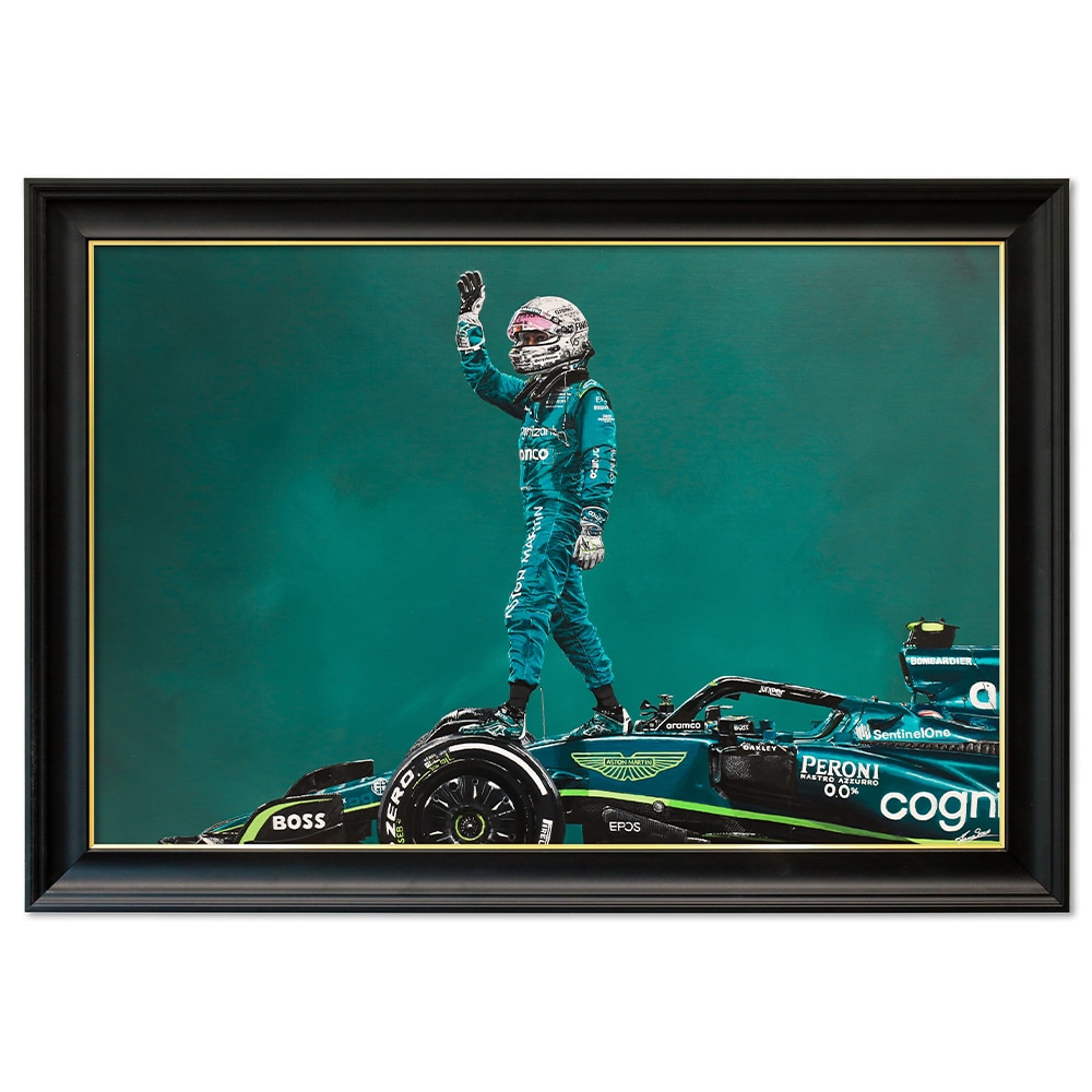 Vettel 22 | Original Painting | By James Stevens